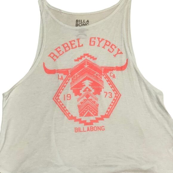 Billabong Rebel Gypsy  Skyline Crop Tank Top - Picture 2 of 4